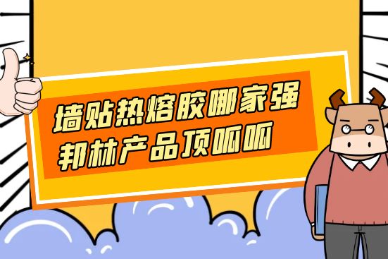 墙贴热熔胶哪家强，邦林产品顶呱呱