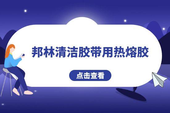 邦林清洁胶带用热熔胶